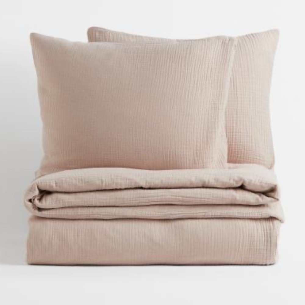 Muslin Queen Duvet Set
